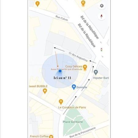 בורז'ה Studio Cosi Idealement Place Au Coeur De Ville מראה חיצוני תמונה